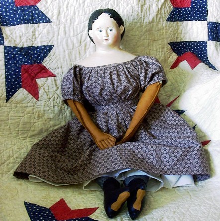 Short hair or child Greiner doll